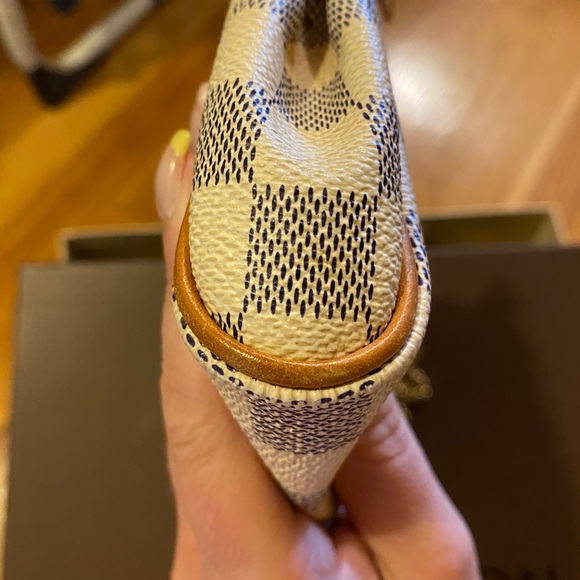 ! Louis Vuitton Eva Damier Azur Canvas Shoulder Bag - Picture 10 of 12